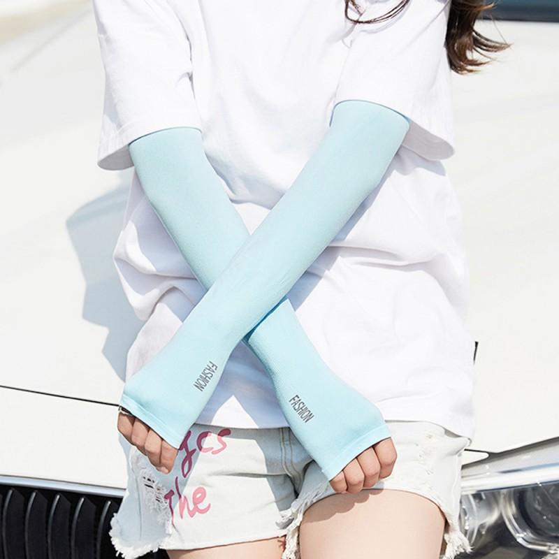 UV Protection Ice Silk Arm Sleeves Cycling Fishing Sports