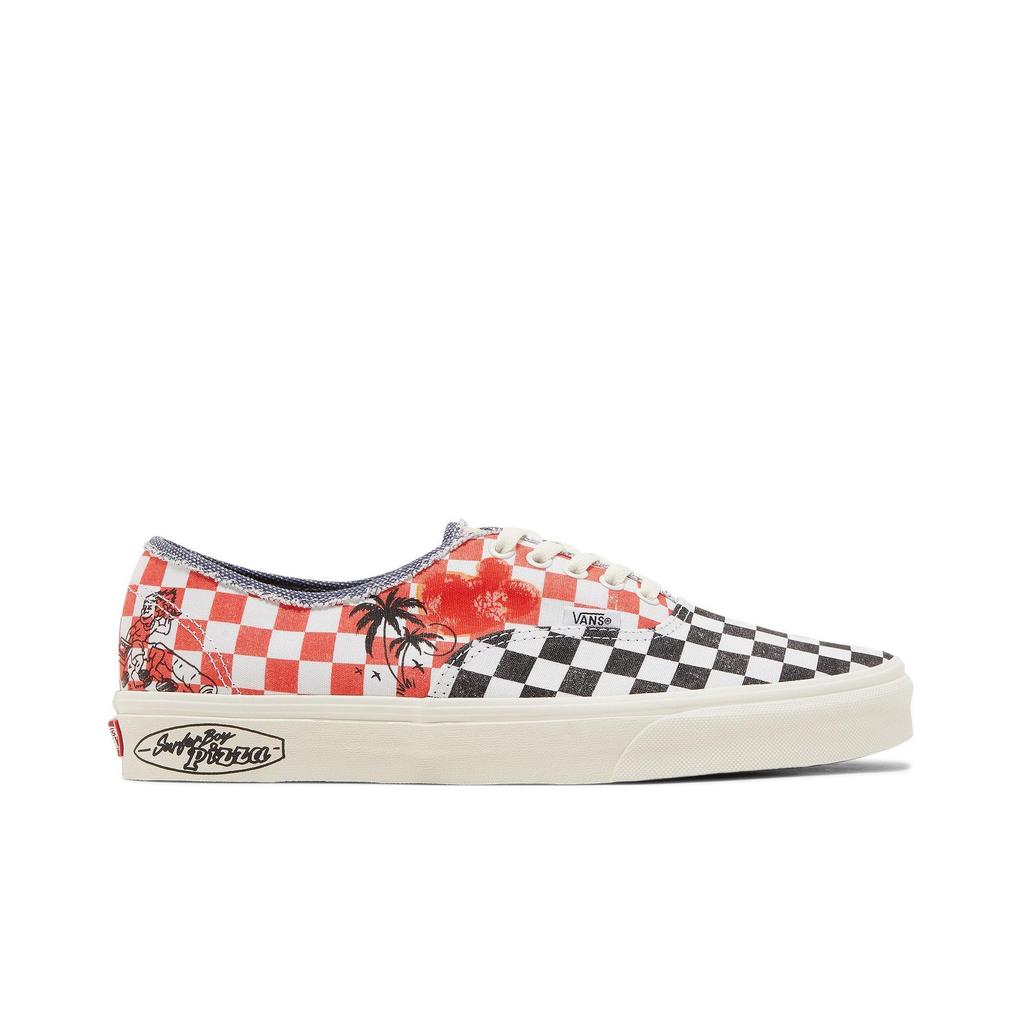 Vans Authentic 'Surfer Boy Pizza' (Unisex) Multi / Marshmallow Skate Shoes VN0A5JMPBO5
