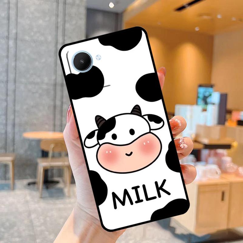 

Чехол для коровьего молочного скота в виде пятнышка для Realme C55 C33 C31 C35 C30 C11 C15 C25s C21Y GT Neo 5 3T 2T 8 9 10 11 Pro Plus Realme GT Neo 2T