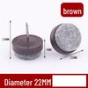 Nylon Anti-Slip Furniture Leveling Feet with Felt Pads