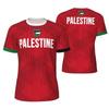 Palestinian Flag Men's Football T-shirt Summer Trendy Emblem 3D Printed Sportswear Fashion Casual Comfortable Short Sleeve Tops