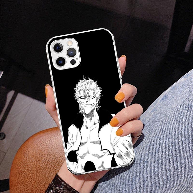 Bleach Grimmjow Phone Case For iPhone 17 Air 16 Pro Max 16E 15 + 14 Plus 11 12 13 Mini 7 8 SE Gift Print Cover Fundas 17 Air 16