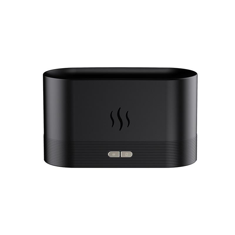 Portable Aromatic Diffuser Household Air Humidifier Ultrasonic Cold Mist Machine Essential Oil Color Changing Flame Humidifier