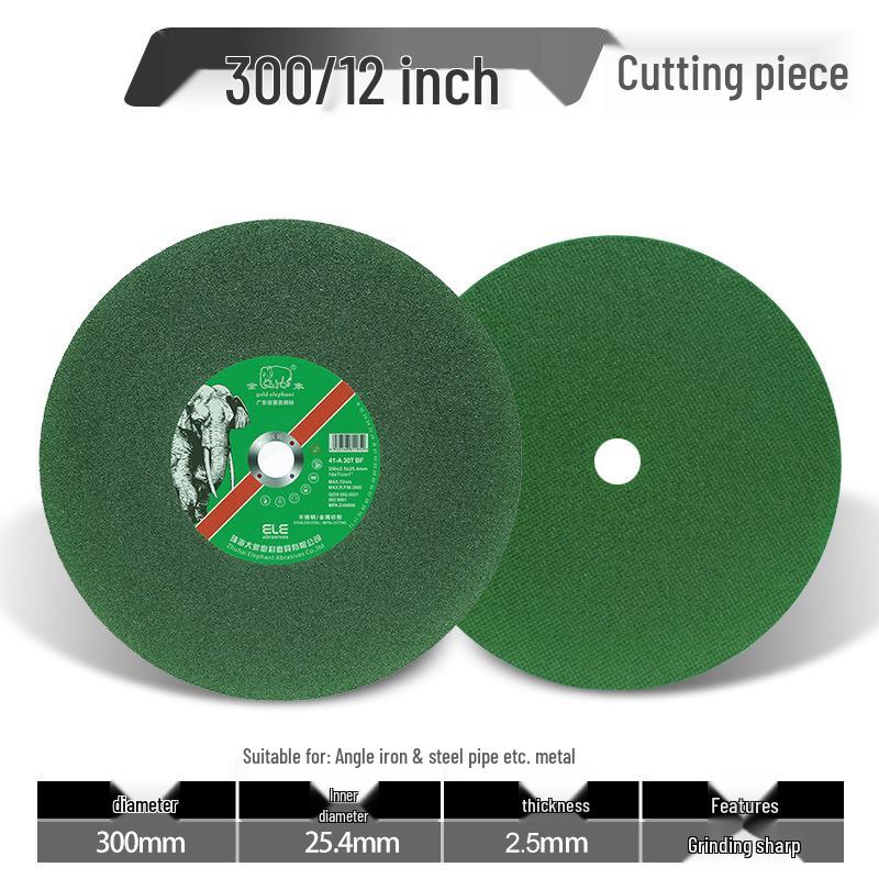 350mm Silver Elephant Stainless Steel Resin Saw Blade for Metal Cutting