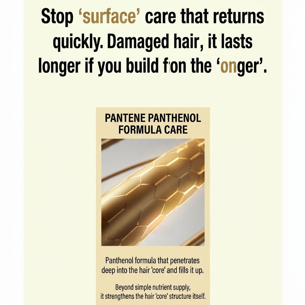 Pantene Keratin Heat Protection No-Wash Treatment (140ml X 2) - Leave-In Hair Cream