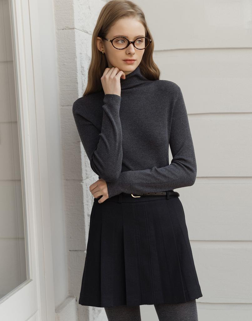 LAUTREDE MIN Merino Wool Turtleneck Knitwear