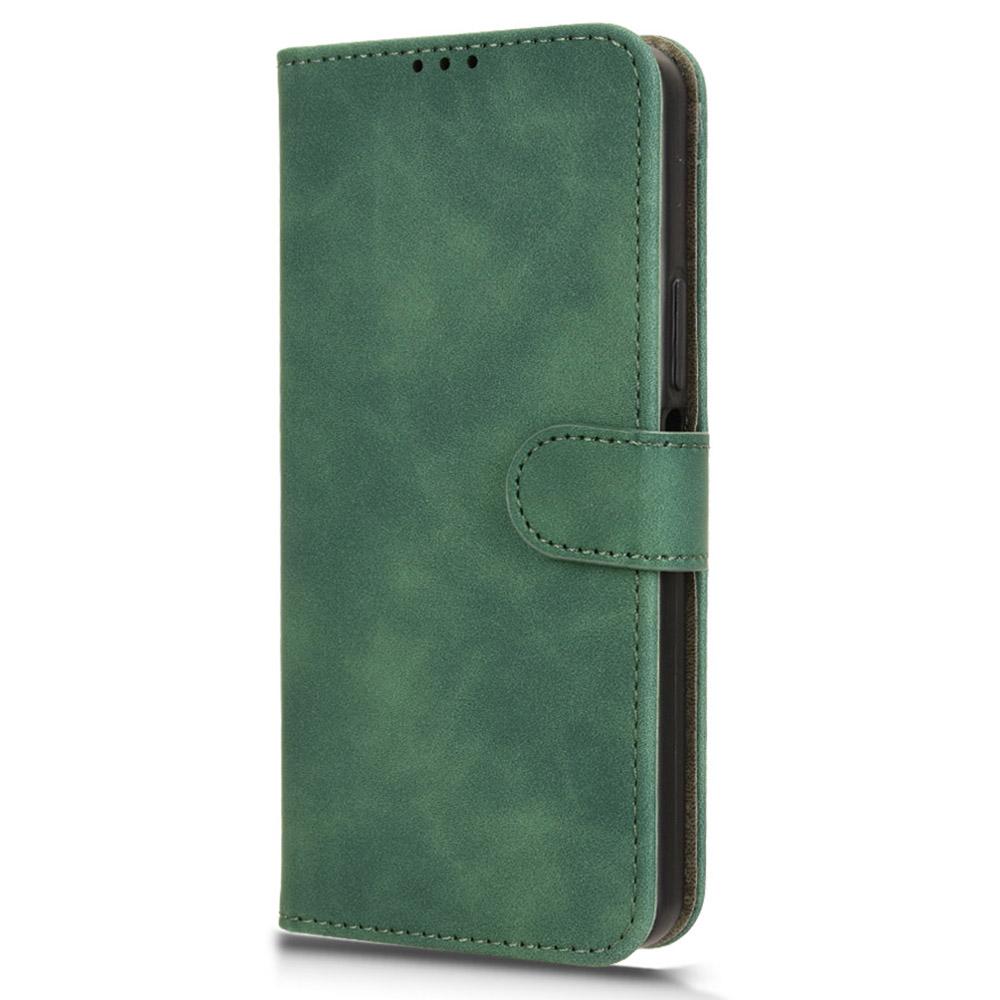 For Honor X6b 4G Leather Case Skin-Feel Anti-Drop Wallet Flip Phone Cover
