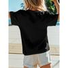 European sizes Adorable Short-Sleeve T-Shirt for Girls Featuring a Cute Owl Adorned with a Flower Crown.