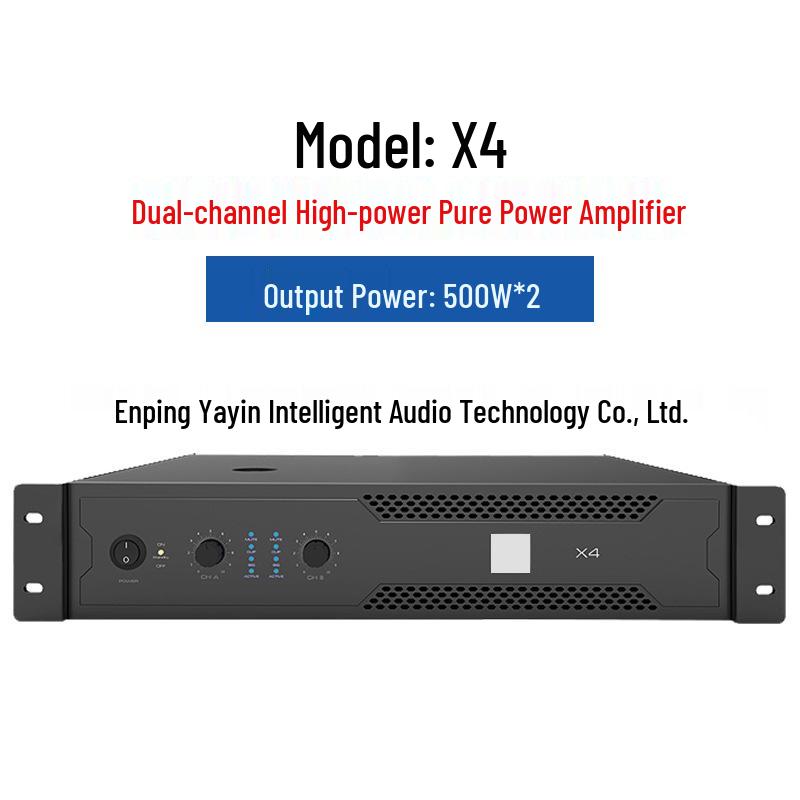 Pure Power Dual Channel Professional Home Amplifier