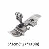 Durable 4 Thread Presser Foot Heavy Duty Steel Overlock Presser Foot Industrial Professional Sewing Machine Presser Foot