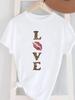 (Asian Size) letter trend 90s lovely Women's Top T Female Print Short Sleeve T-shirts Fashion O-neck Casual Clothing  Graphic Tee