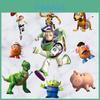 Barevné samolepky na zeď Toy Story pro výzdobu dětského pokoje a DIY umělecký dárek nástěnná malba