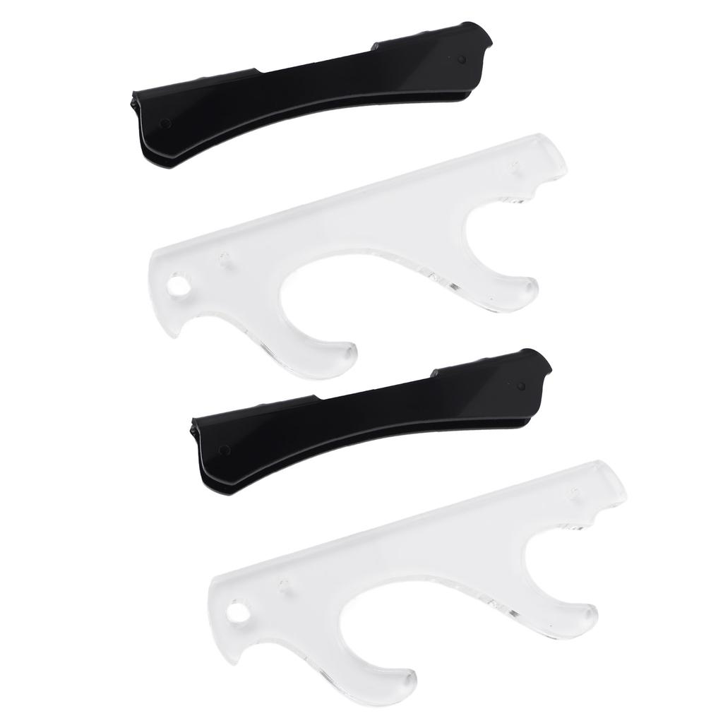 Sword Stand Sword Holder Acrylic 2 Layer Wall Mounted Samurai Sword Stand Lightsaber Display Rack