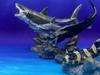 GACHA Ecological Atlas FIGURE MINI Shark Hammerhead Shark Hammerhead Shark Deep-Sea Creatures ACTION Figure Model Toys