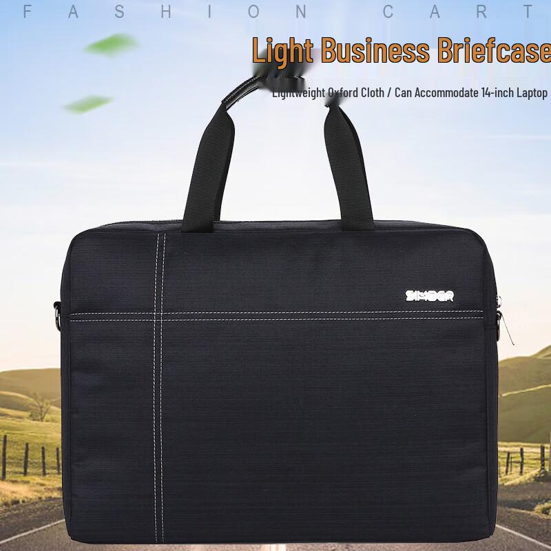 Small 8146 Oxford Business Laptop Briefcase
