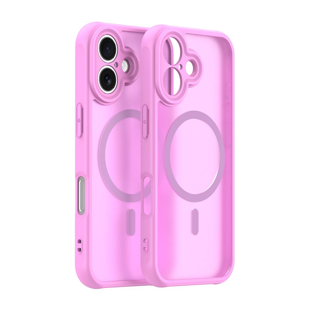 iPhone 17 Magsafe Phone Case,Magnetic Shockproof Magsafe Phone Case,Bumper Hybrid Cover for iPhone 17