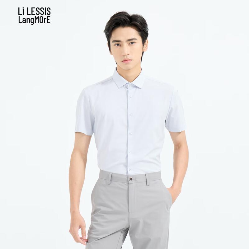 LILANZ Men s DP Non-Iron Short-Sleeve Shirt 40