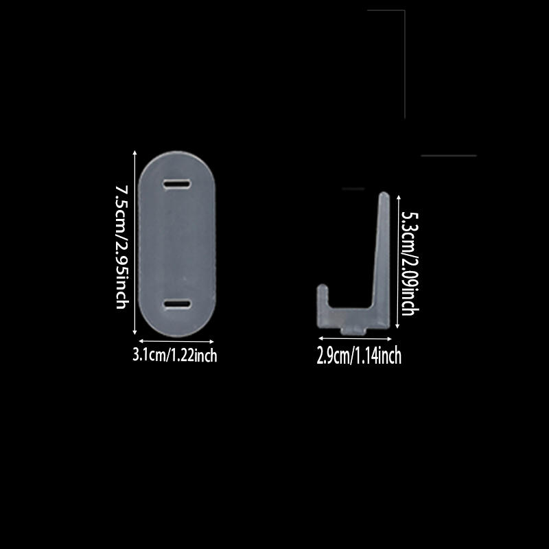 10-50PCS Acrylic Clear Stand Acrylic Easel Display Stand Multi-Functional Holder for Plate Card Commemorative Coin Collectibles Home Office Decoration