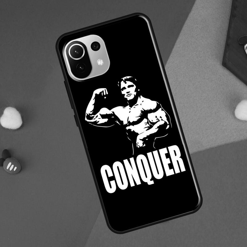 Workout Motivation Fitness Gym Quotes Cover For Xiaomi 14 13 Ultra 11T 12T 13T 14T Pro POCO X7 Pro X3 X5 F3 F5 F6 M6 X6 Pro Case