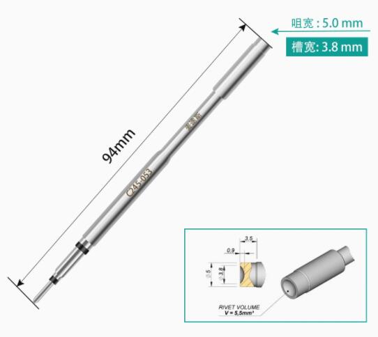 WOZNIAK C245 Constant Temperature Electric Soldering Iron Tips for Iron Soldering Station Heating Core Replacement Head
