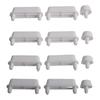 12pcs Toilet Lid Cushions Anti-Slip Gasket Toilet Seat Pad Buffers Stop Bumper Bathroom Toilet Seat Accessories