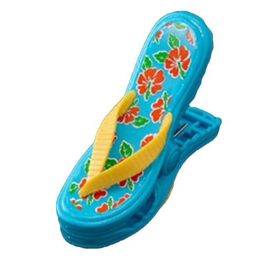 

Зажим для пляжного стула, держатель для полотенец, в форме шлепанца, с высокой прочностью, пружиной и большим трением, противоскользящий, декоративный держатель для полотенец на шезлонге