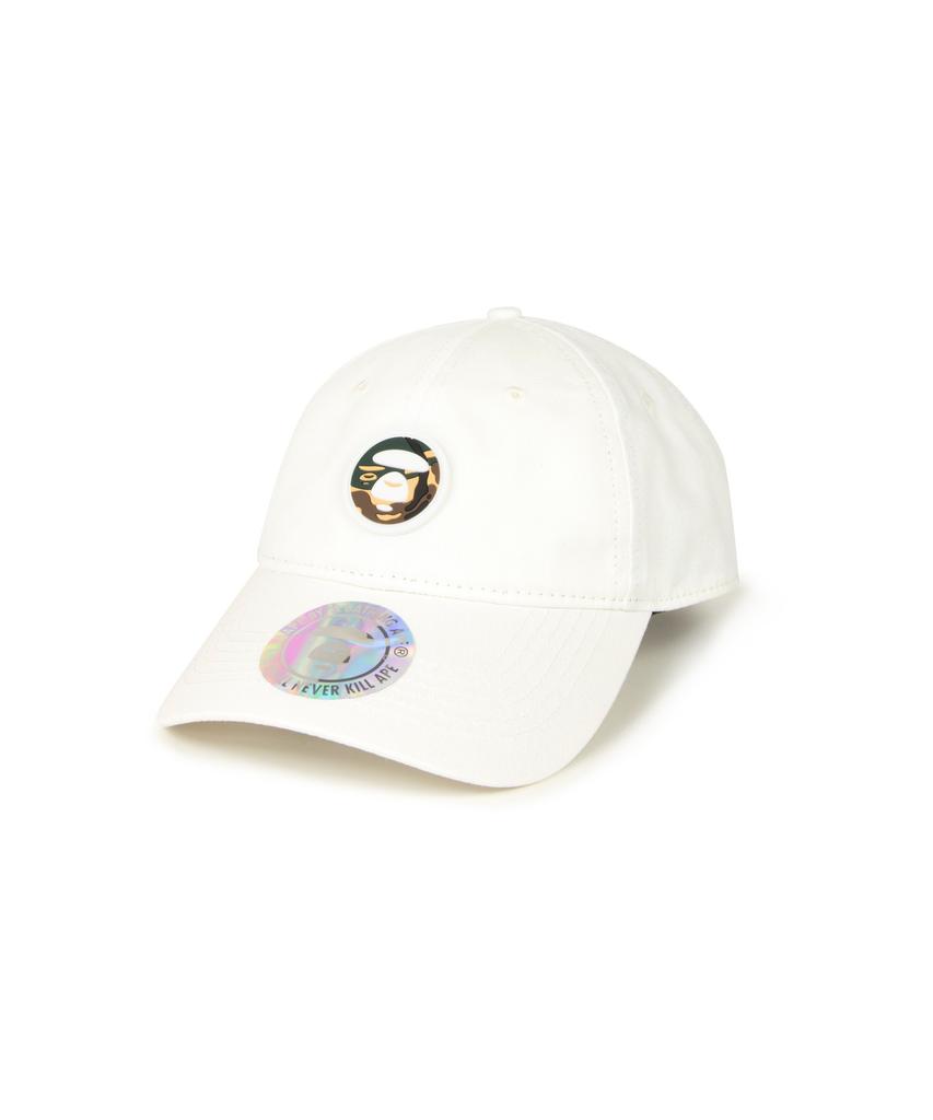 Eipeu Aape Now Moonface Logo Cap White / Aapcpm5199Xxqivx