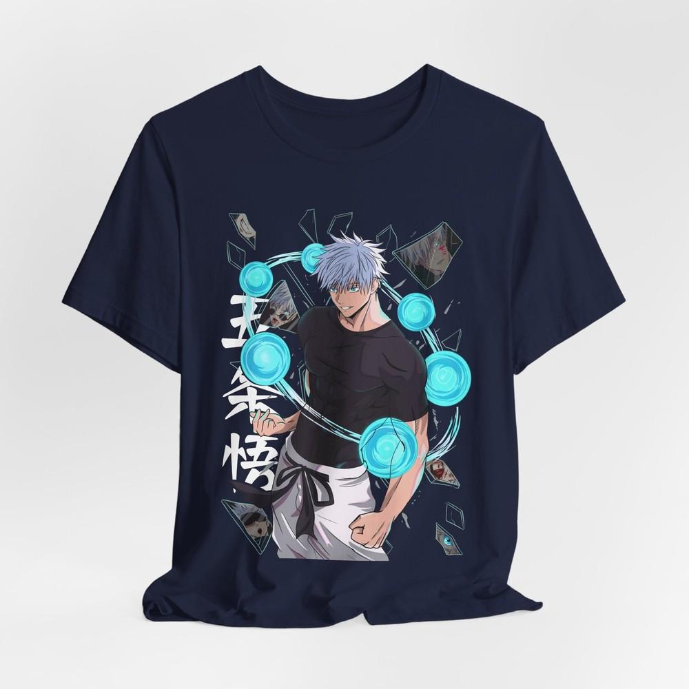 Satoru Gojo Anime Graphic Tee, Unisex T-Shirt, Unisexga Lover Shirt, Japanese XL