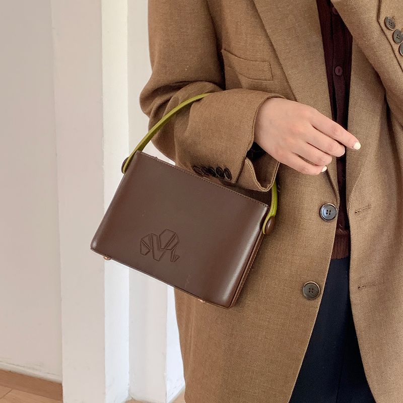 

Micocah Niche Style Satchel Crossbody Original Bucket Bag Matcha Shengqiao