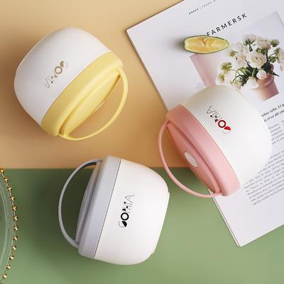 Anti-scalding Breakfast Cup Compact Food Grade Portable Soup Mug with Lid Kitchen Tools