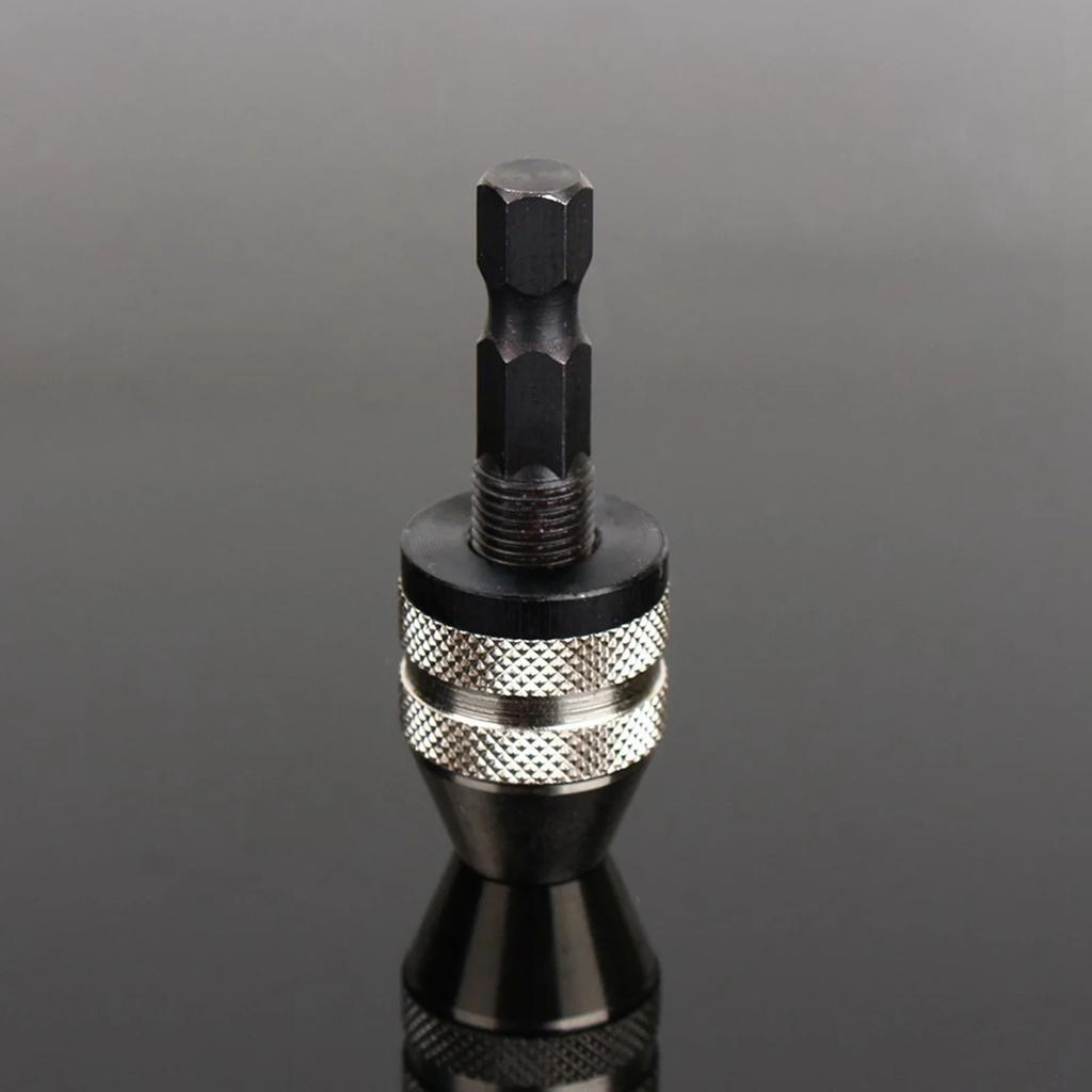 1/4" 0.3~3.6mm  Keyless Drill Bit Chuck Hex Shank Adapter Converter Industrial Tools Drill Chuck Keyless Drill Chuck