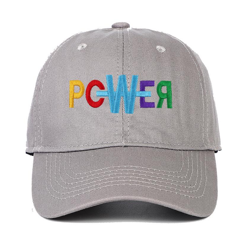 Trendy Colorful Letters Embroidered Cotton Baseball Cap - Unisex Retro Distressed Sports Hat