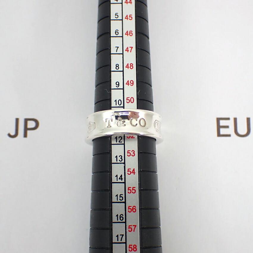[Used] TIFFANY 925 1837 Ring / Size 11.5 / j90-10