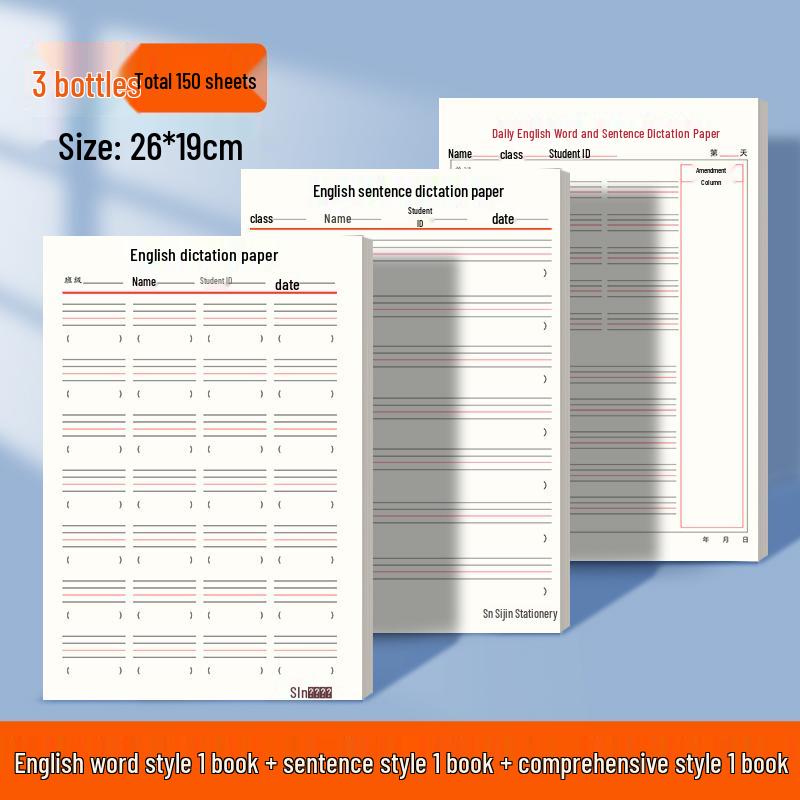 İlkokul Öğrencileri İçin İngilizce Dikte ve Yazma Çalışma Kitabı