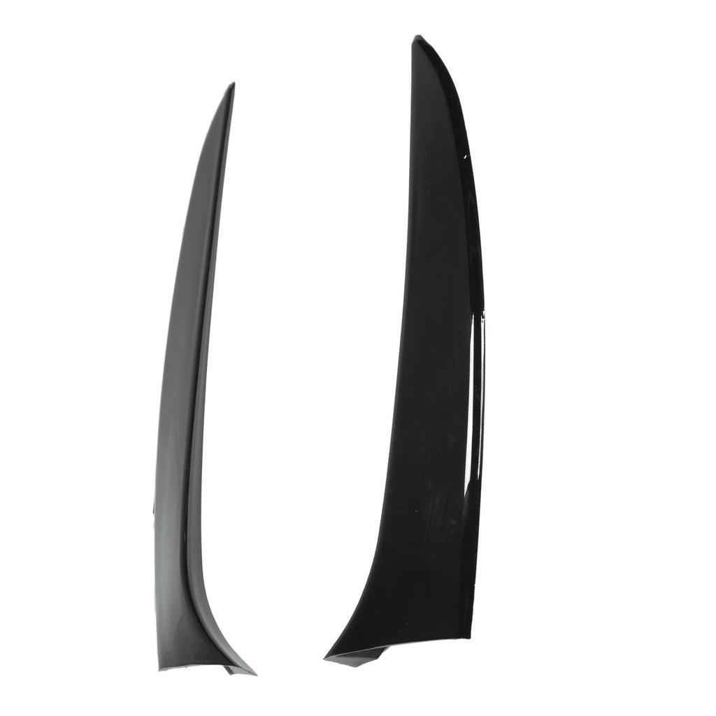 2 Stück Glänzend Schwarz Heckscheibe Seiten-Spoiler Flügel Canard Splitter Ersatz für KIA Sportage 2011‑2015