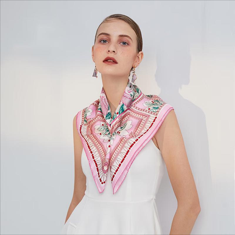 Aurora Mulberry Silk Scarf & Hand Cream Set