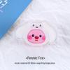 Cute Cartoon Double-Sided Acrylic Memo Clips - Transparent Small Stationery Clips for Journals and Office Bills