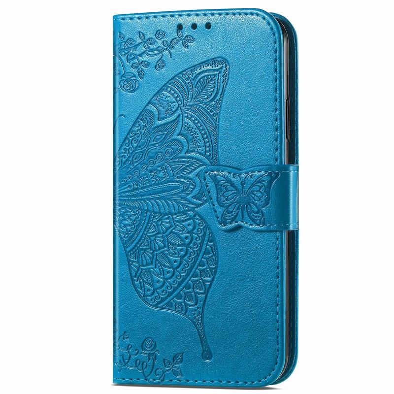 Hot Sell Wallet Phone Case with Stand for Galaxy M15 A15 A25 A35, for Samsung A14/A34/S24 Butterfly Printed Flip Case Pouch