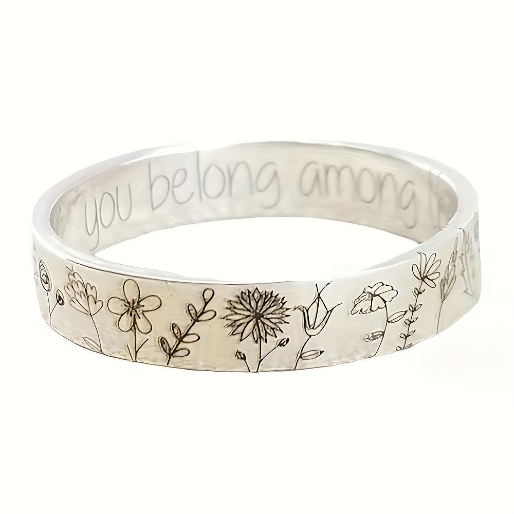 European & American Wildflower Dandelion Ring