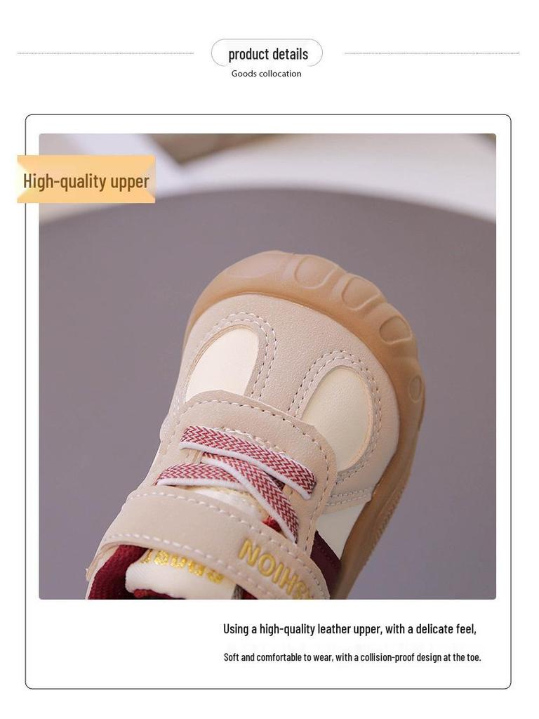 2026 İlkbahar Yumuşak Taban Kaymaz Çocuk Günlük Ayakkabıları Erkek ve Kız Çocuklar İçin - Nefes Alabilen Yürüyüş Spor Ayakkabıları