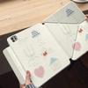 Magnetic Detachable TPU Case IPad Air 10.9/11/13 Inch Pro 11/13 Mini 6/7 8.3 With Heart House Candle Design
