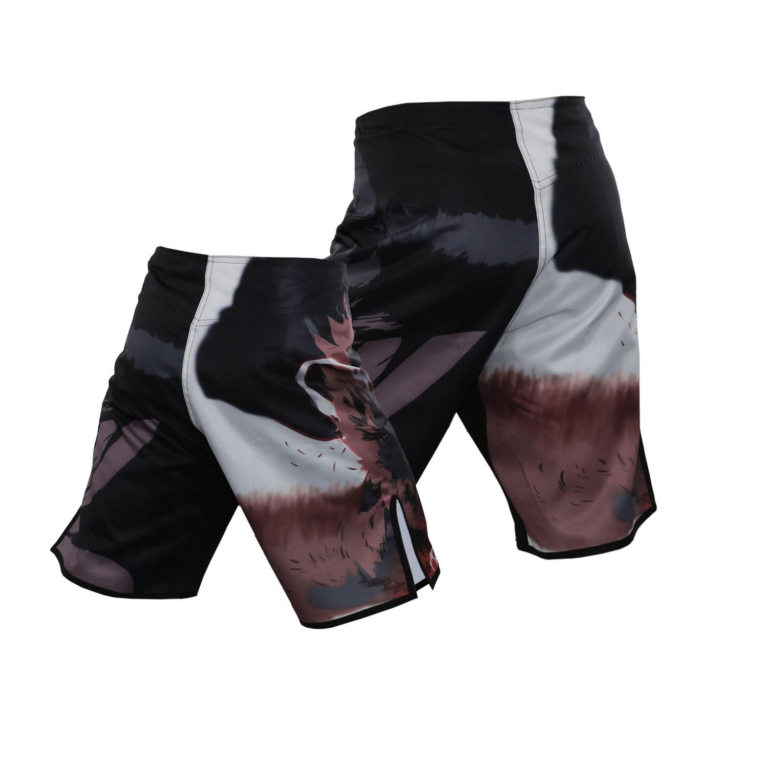 

Шорты для тренировок ММА WBC Муай Тай с быстрой сушкой - Мужские и женские UFC Соревновательные Фитнес Зеленые штаны XL Waist 95CM цветочный