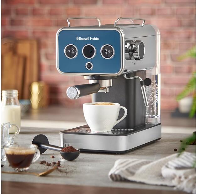 Кофеварка Russell Hobbs Distinctions ocean blue (26451-56)