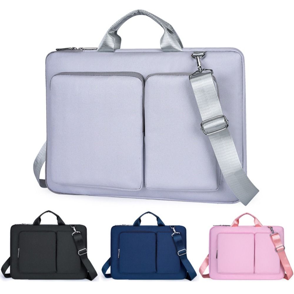 Protable Laptop Handbag Briefcases Notebook Pouch Lightweight Shoulder Messenger Bag  Daily Commute