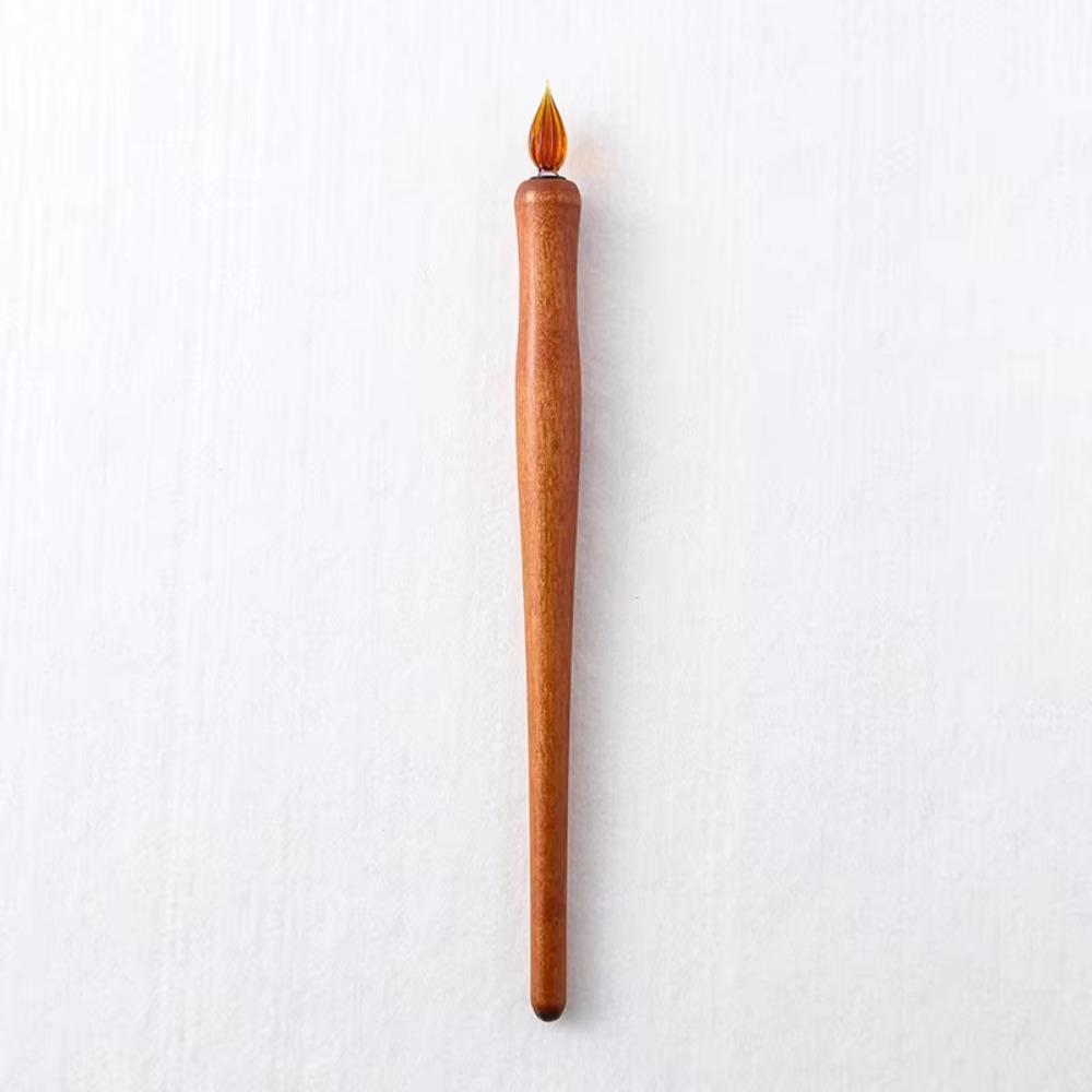 Sealed Container Dip Pen Ink Holder Line Pen Dipping Pen Storage Rack Tools Glass Pen Art Writing Dip pen