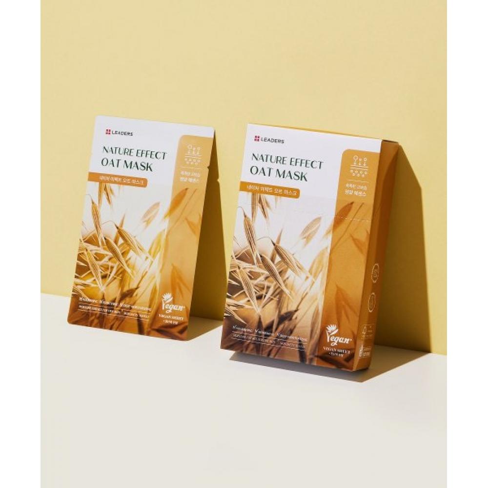 Leaders Cosmetics Oat Mask 10 Sheets Nature Effect none