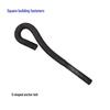 Steel Anchor Bolts: 9-Shaped & 7-Shaped for Structural Embedding
