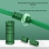 Green No-Tie Elastic Shoelace Buckle - Easy Fit for Men, Women & Children