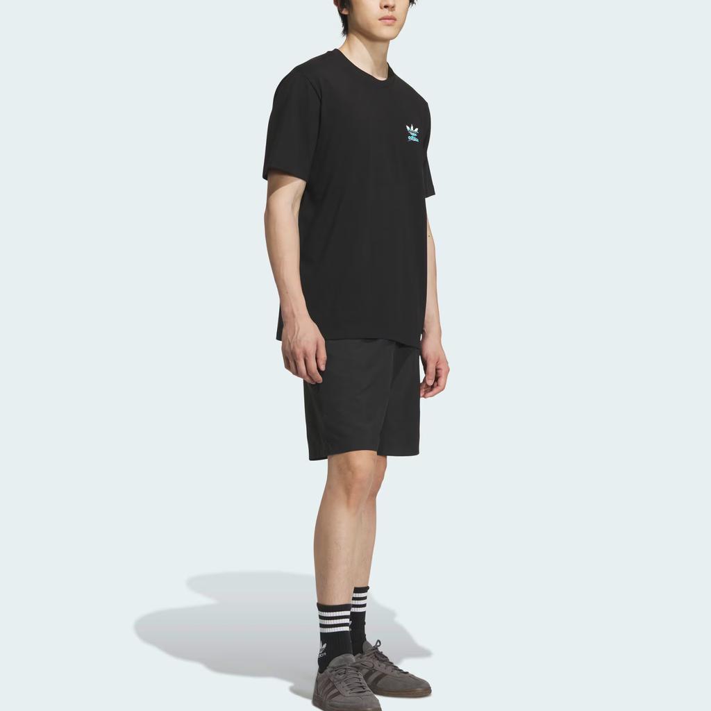 Adidas Originals Ss25 Grfx Logo Bokstav Sport Kortermet T-skjorte Menn Topper KD1838