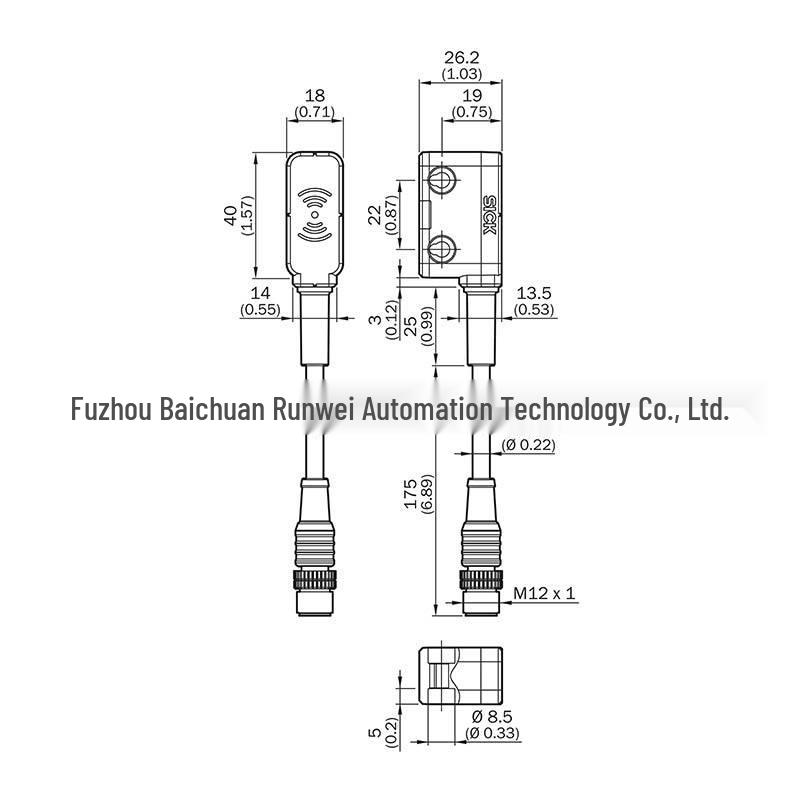 SICK Sensor Safety Switch STR1-SAXU0AC8 with Actuator 1086632 - New Inquiry STR1-SAXU0AC8